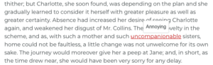 Using the Pressbooks glossary tool, the shortcode links the word to a definition that opens when readers click the term in the webbook. 