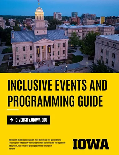 Inclusive Events and Programming Guide cover