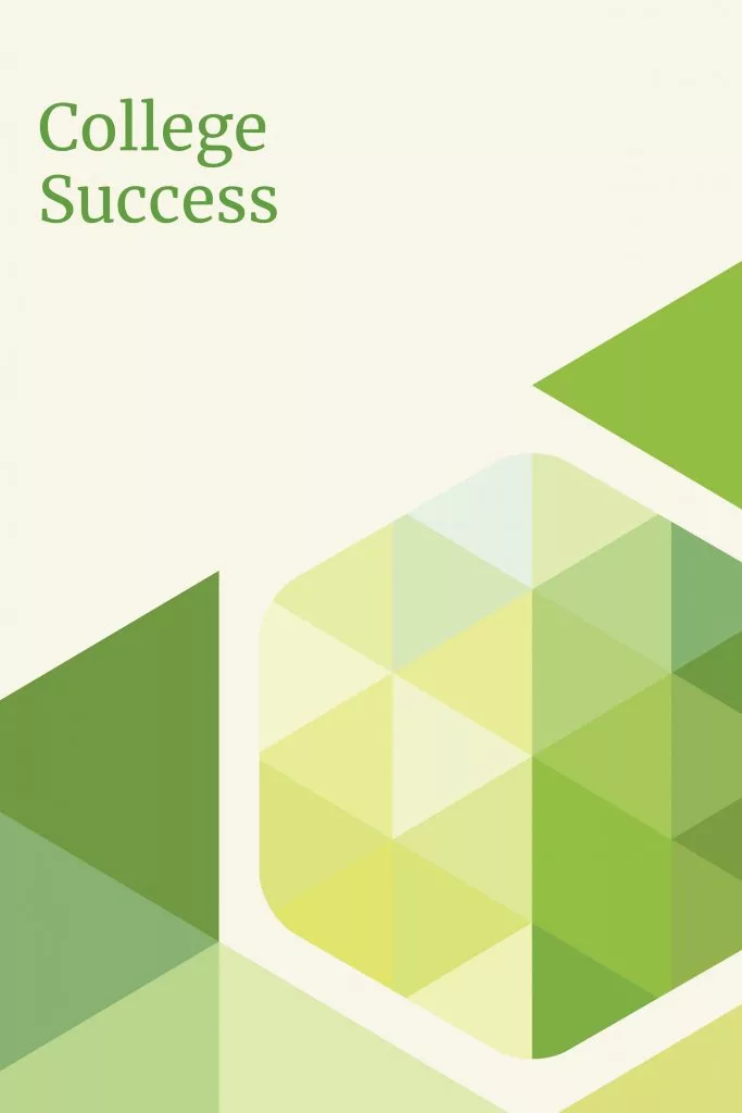 College success book cover