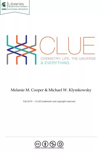 CLUE: Chemistry, Life, the Universe and Everything textbook cover